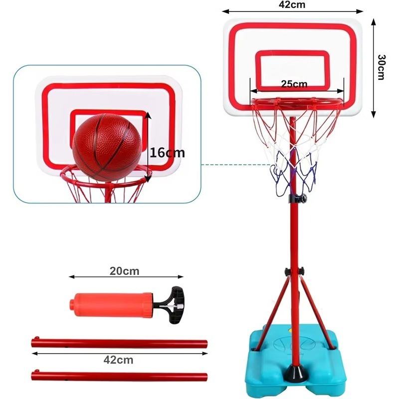 Kids Outdoor Basketball Hoop - 크리스마스와 생일에 이상적인 야외 선물, 높이