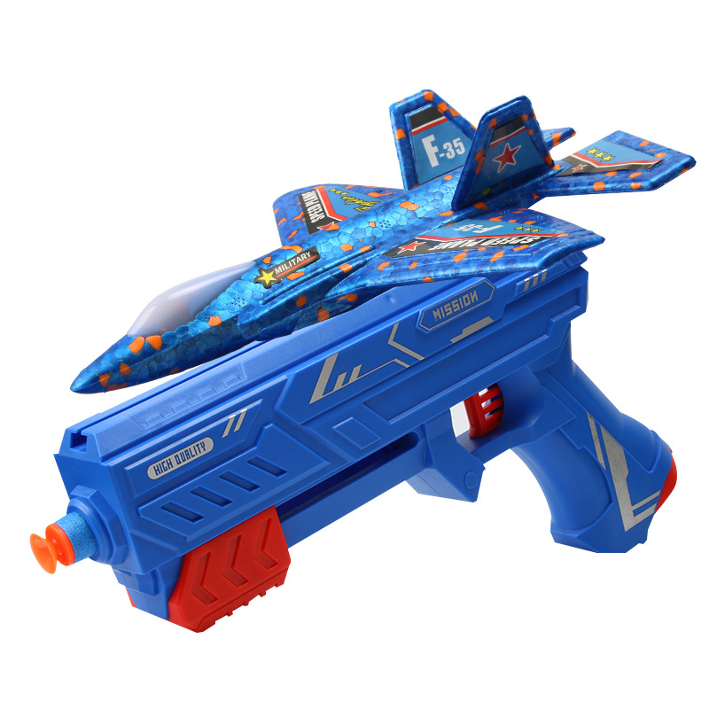 Kids Outdoor Play Equipment - 어린이용 F-35 발사기 폼 비행기 투석기,