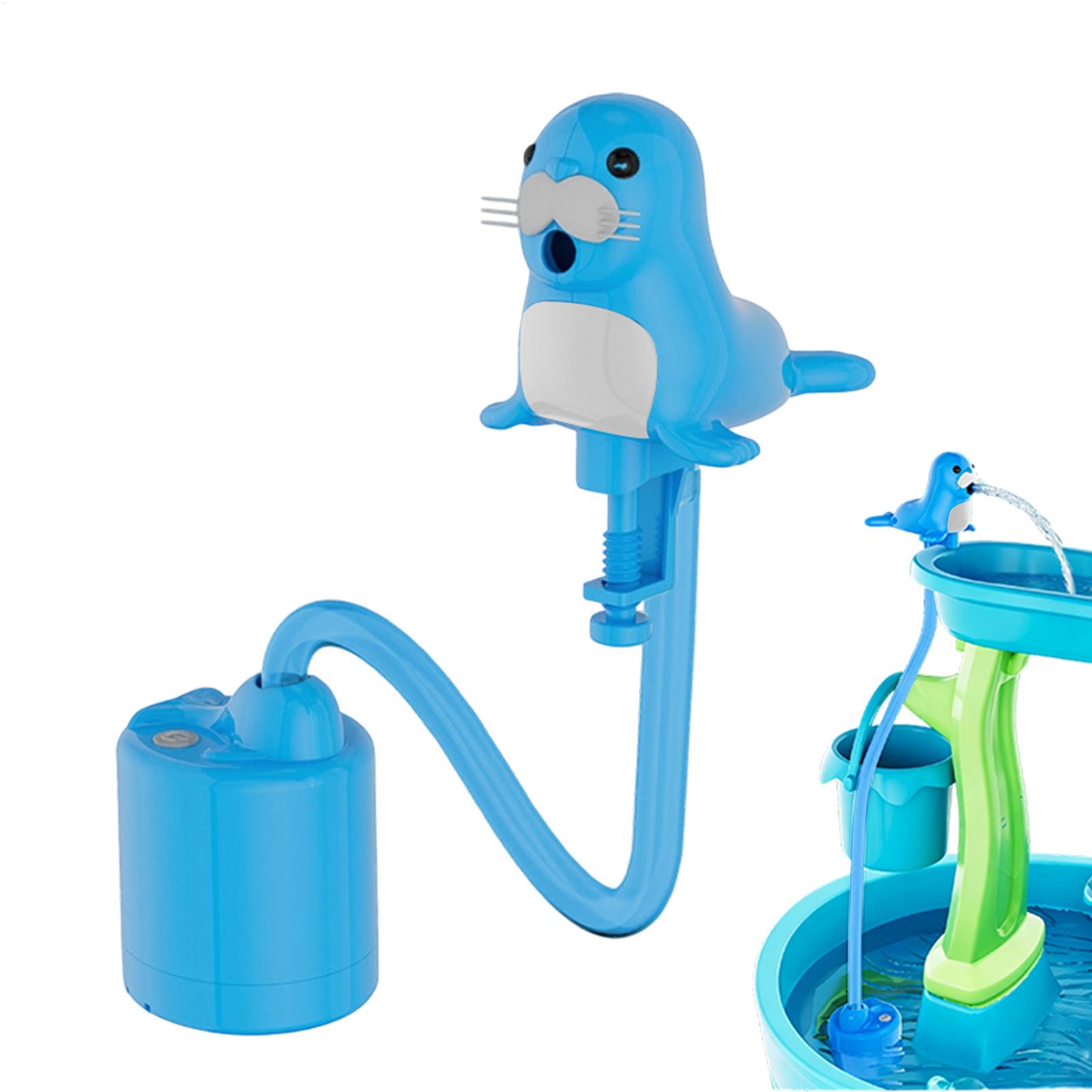 Kids Outdoor Water Play Table - 충전식 물놀이 테이블 스프레이 펌프 물총