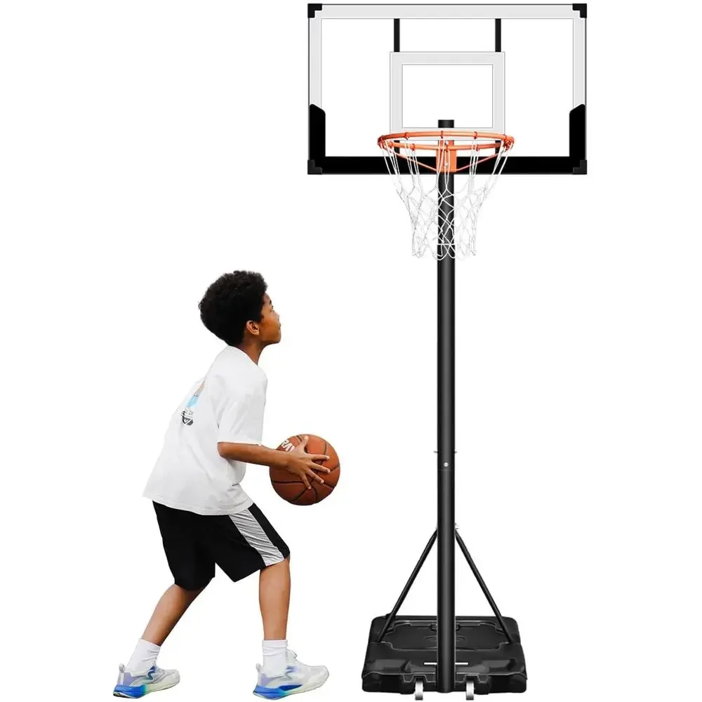 Kids Outdoor Basketball Hoop - 어린이 및 성인용 야외 조절식 농구대,
