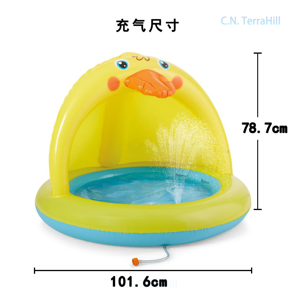 무지개 스프링클러가 있는 어린이용 풍선 물놀이 풀, 오 - Kids Outdoor Water Play Table 리뷰 및 가격