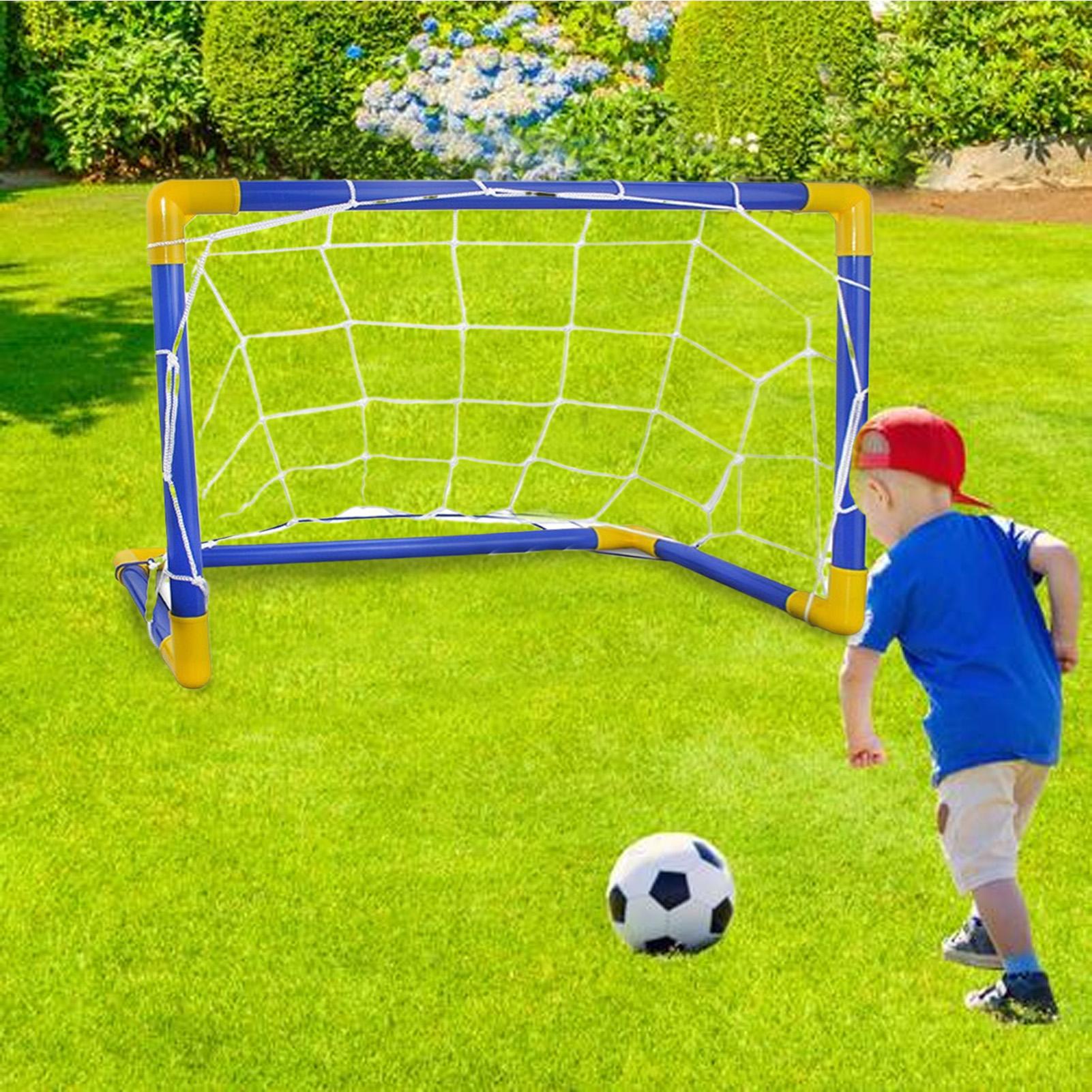 어린이 축구 네트 재미있는 휴대용 내후성 어린이 야외  - Kids Outdoor Lawn Equipment 리뷰 및 가격