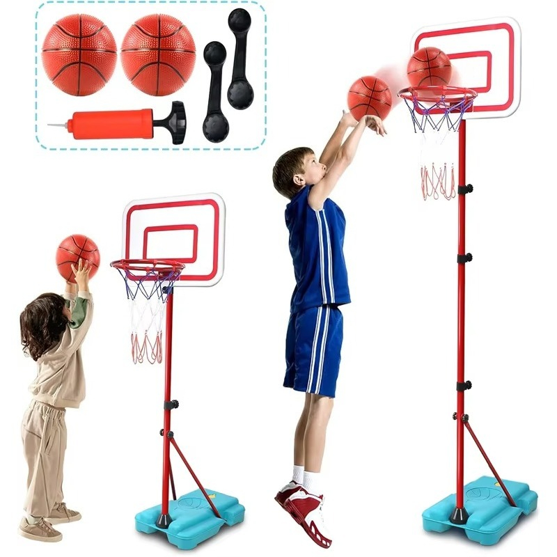 크리스마스와 생일에 이상적인 야외 선물, 높이 조절 가 - Kids Outdoor Basketball Hoop 리뷰 및 가격