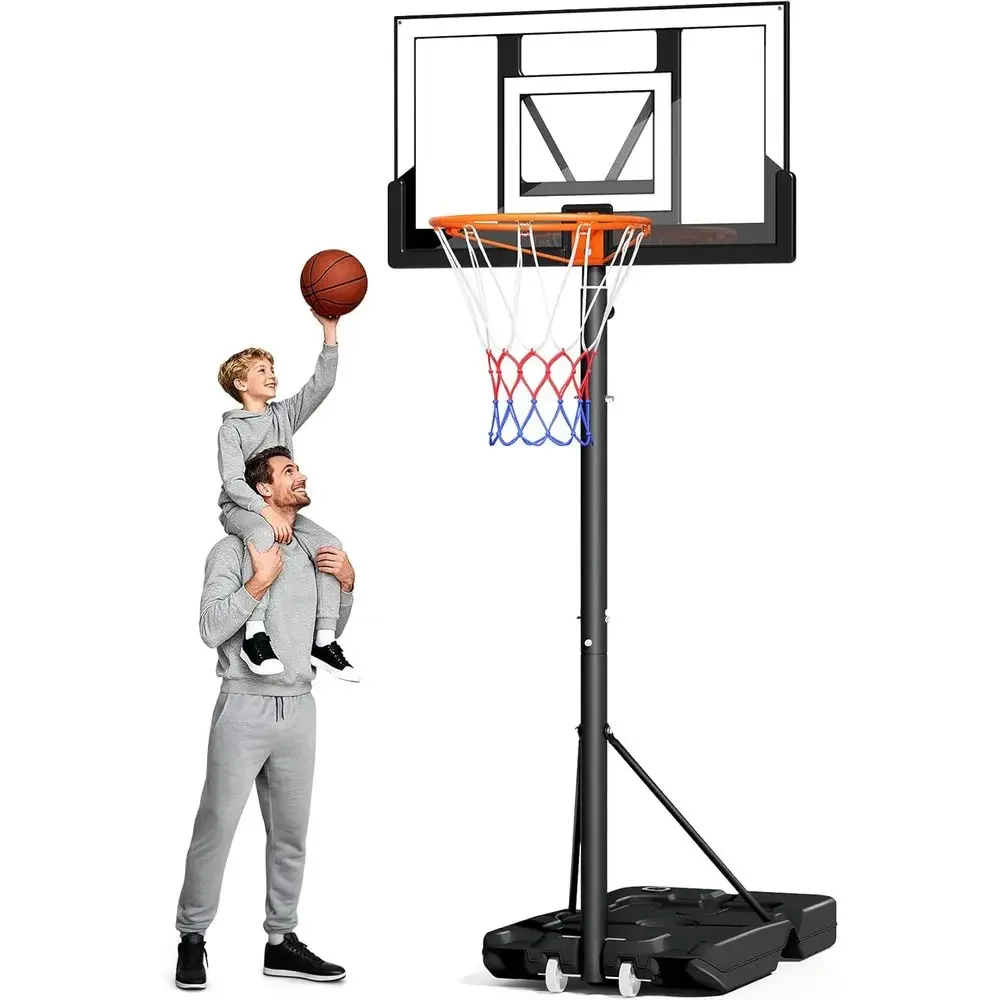 어린이, 청소년, 성인용 40인치 깨지지 않는 백보드가 - Kids Outdoor Basketball Hoop 리뷰 및 가격