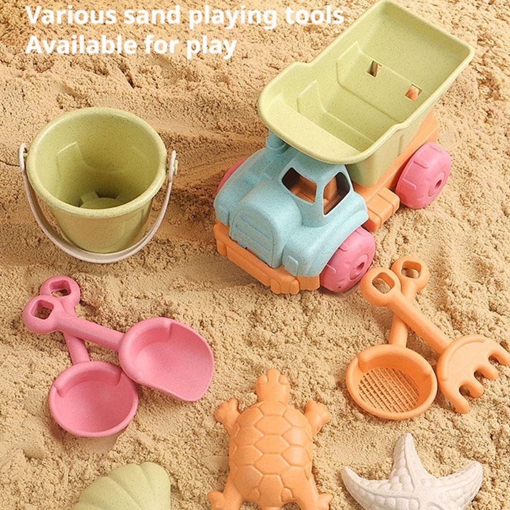 어린이를위한 7Pcs 해변 모래 장난감 세트 여름 야외 - Kids Outdoor Play Equipment 리뷰 및 가격