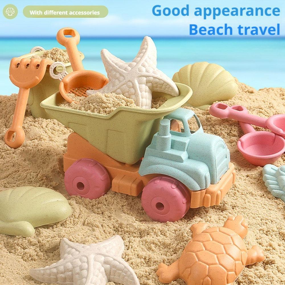 어린이를위한 7Pcs 해변 모래 장난감 세트 여름 야외 - Kids Outdoor Play Equipment 리뷰 및 가격