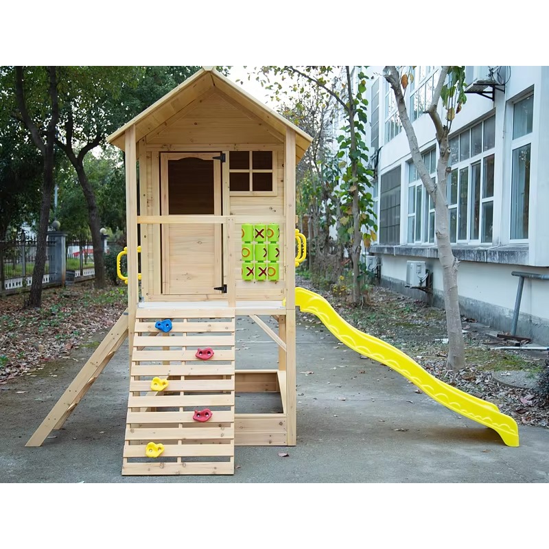 어린이용 야외 목재 놀이집 정원용 어린이용 목재 플라스 - Kids Outdoor Wooden Playhouse 리뷰 및 가격