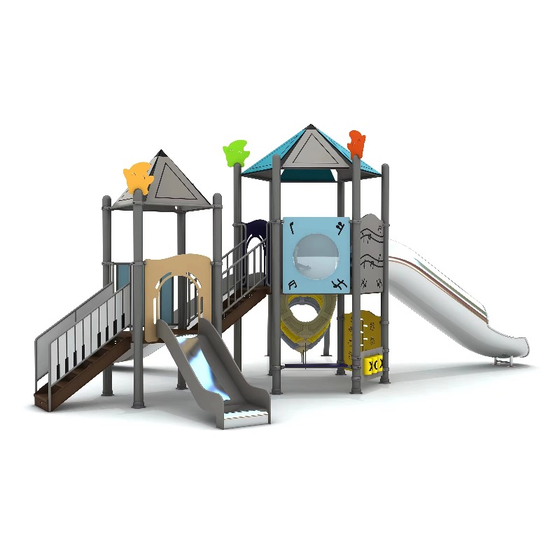 나무로 만든 야외 놀이터 세트, 스틸 놀이집, 어린이  - Kids Outdoor Wooden Playhouse 리뷰 및 가격