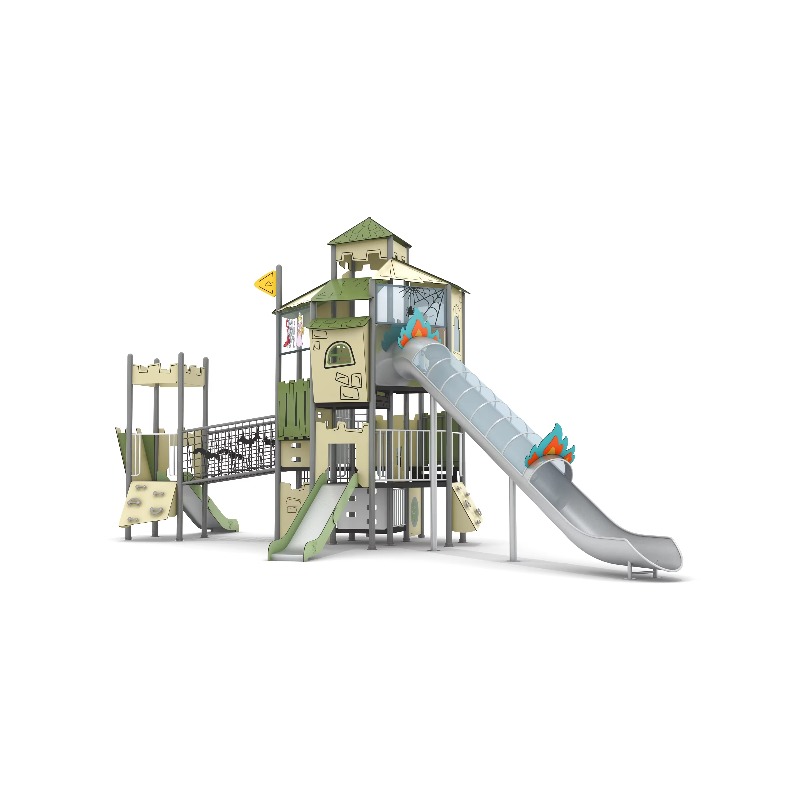 나무로 만든 야외 놀이터 세트, 스틸 놀이집, 어린이  - Kids Outdoor Wooden Playhouse 리뷰 및 가격