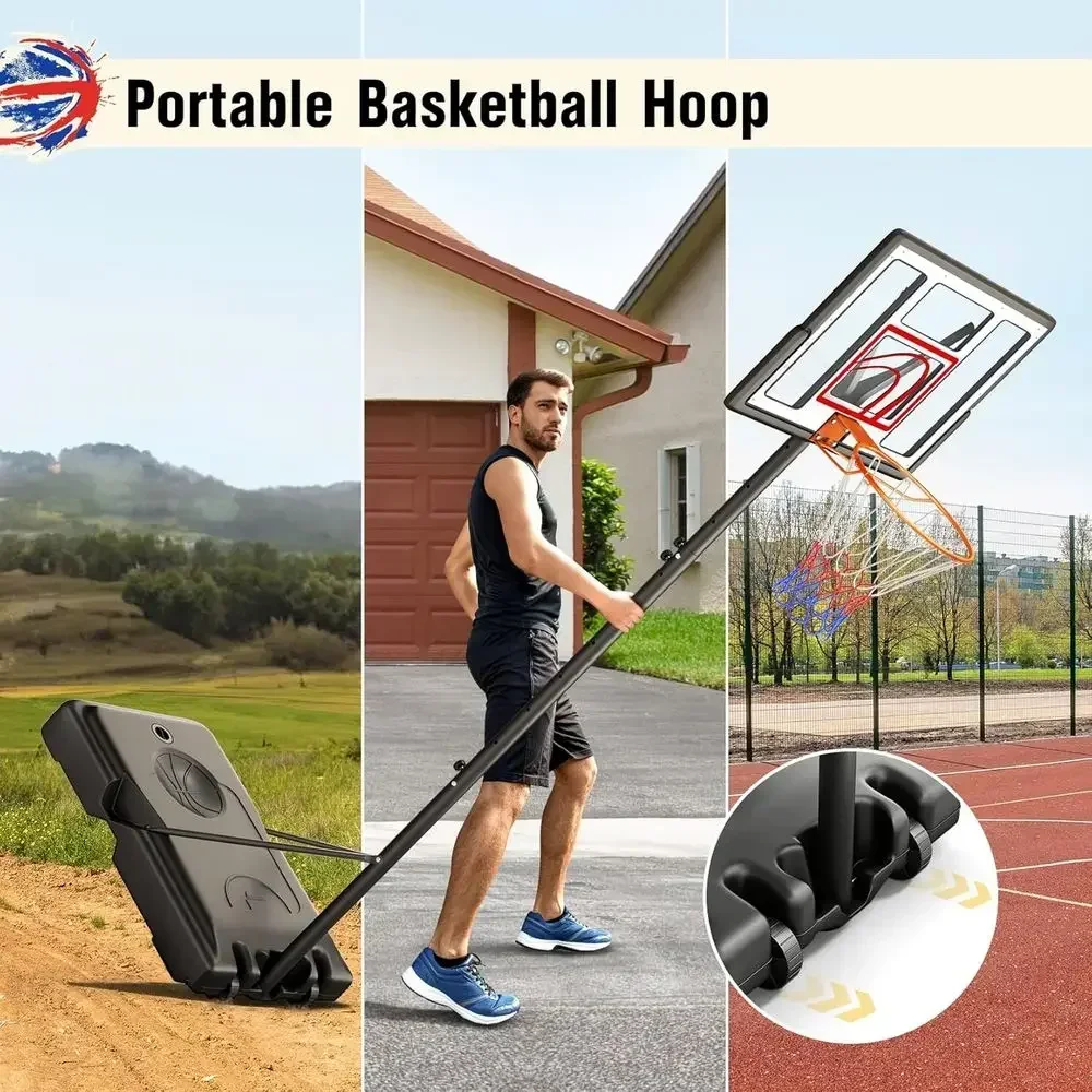 휴대용 야외 농구대, 44인치 백보드, 어린이, 청소년 - Kids Outdoor Basketball Hoop 리뷰 및 가격
