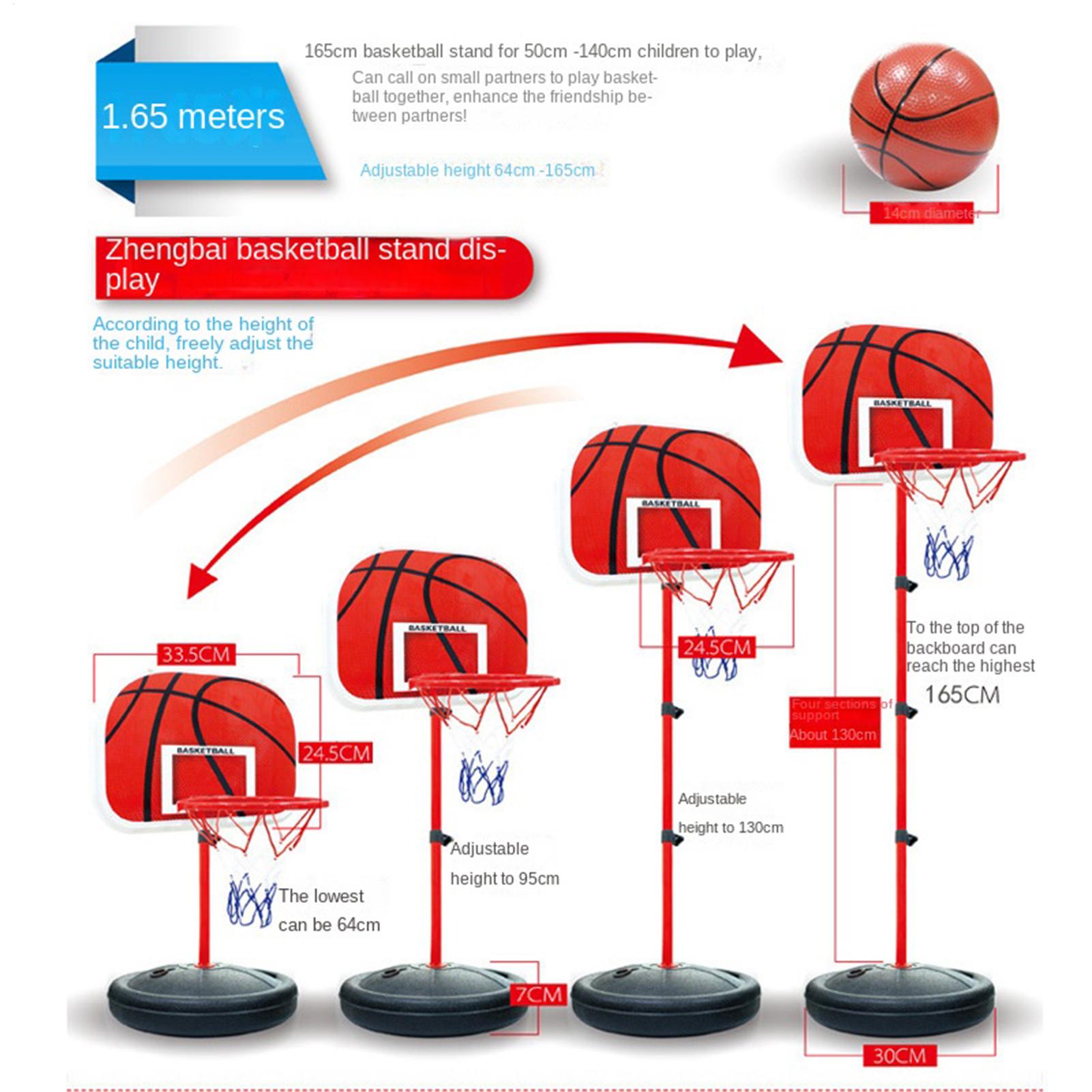 어린이용 농구대 세트 (3개 공, 펌프, 높이 조절 가 - Kids Outdoor Basketball Hoop 리뷰 및 가격