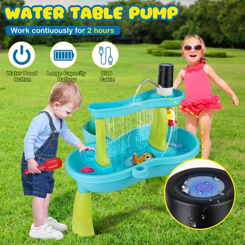 어린이 물 펌프 재미있는 야외 물 테이블 펌프 어린이를 - Kids Outdoor Water Play Table 리뷰 및 가격