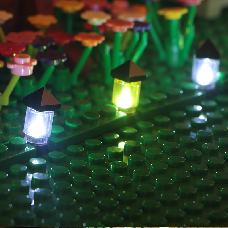 1PC DIY 1x4 빌딩 블록 램프 가로등 전기 장식 - Lego Set City 리뷰 및 가격