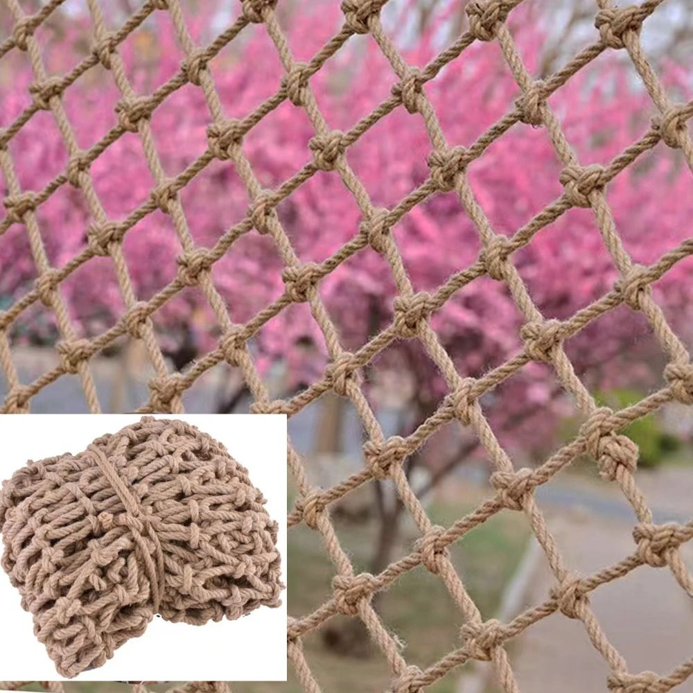 삼밧줄 등반망 자연 황마 로프 DIY 공예 황마 끈 트 - Kids Outdoor Net 리뷰 및 가격