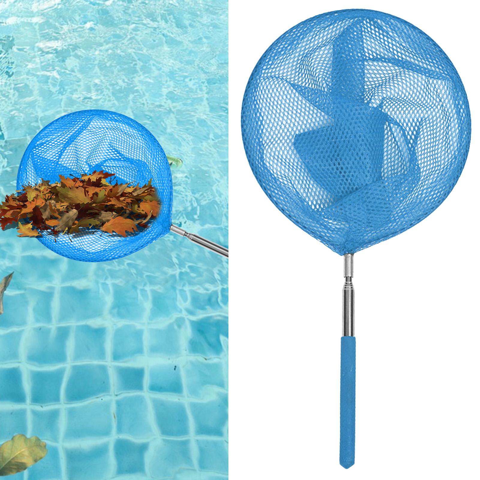 텔레스코픽 폴이 있는 수영장 스키머 그물망, 스테인리스 - Kids Outdoor Net 리뷰 및 가격