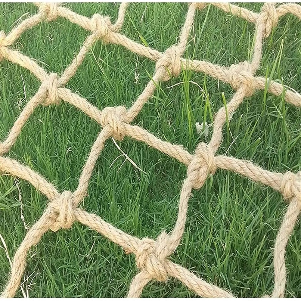 대마 로프 등반망 정원 발코니 자연 황마 로프 어린이  - Kids Outdoor Net 리뷰 및 가격