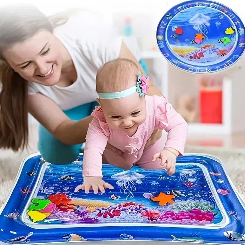 아기 물 놀이 매트 PVC 풍선 쿠션 유아 배 시간 여 - Kids Outdoor Water Play Table 리뷰 및 가격